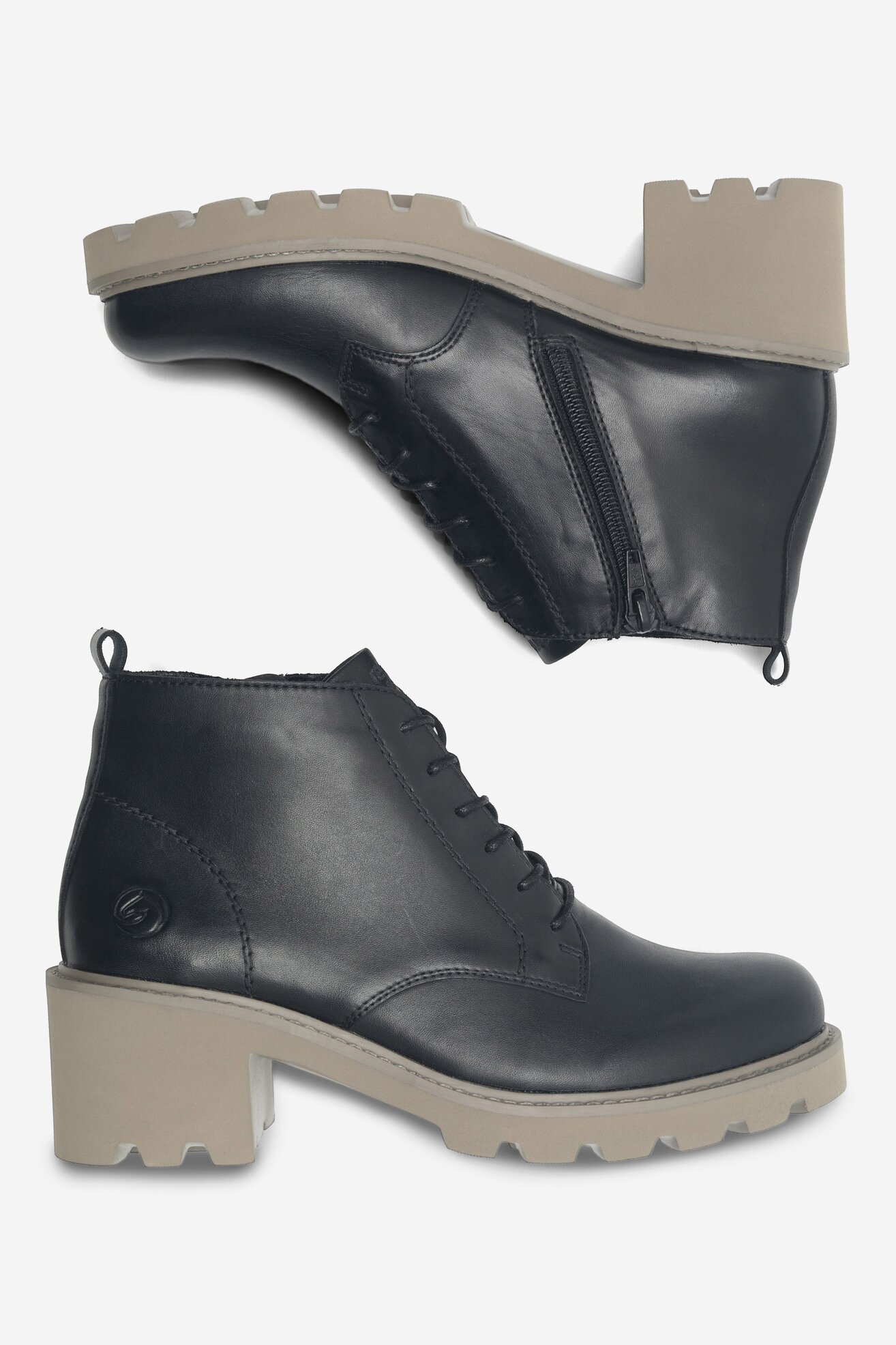 Trzewiki Remonte D0A76-01 Czarny