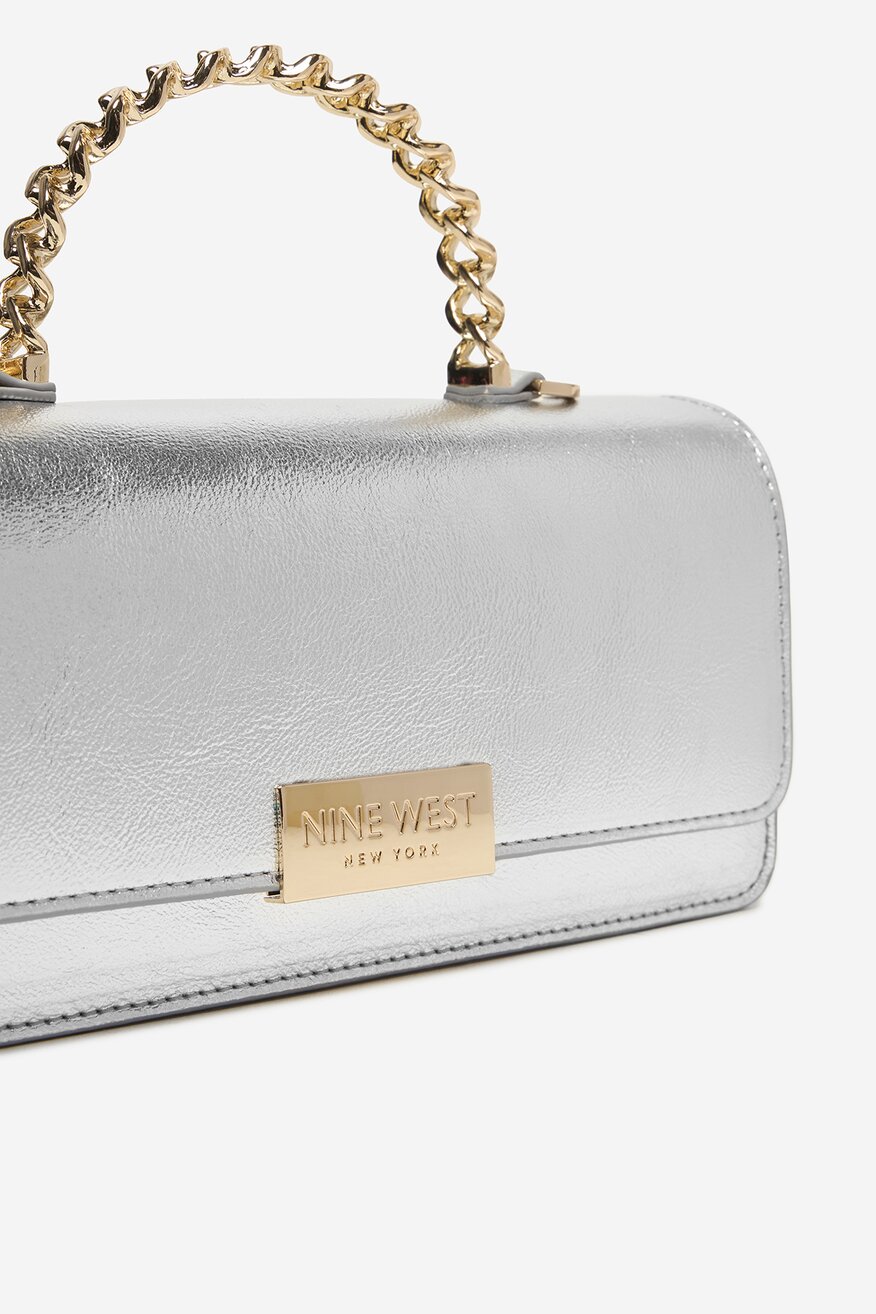 
                Сумка З Ремінцем NINE WEST СРІБНИЙ - 5906751863114