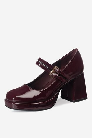 Туфлі-Човники Jenny Fairy JY230928 БОРДОВИЙ