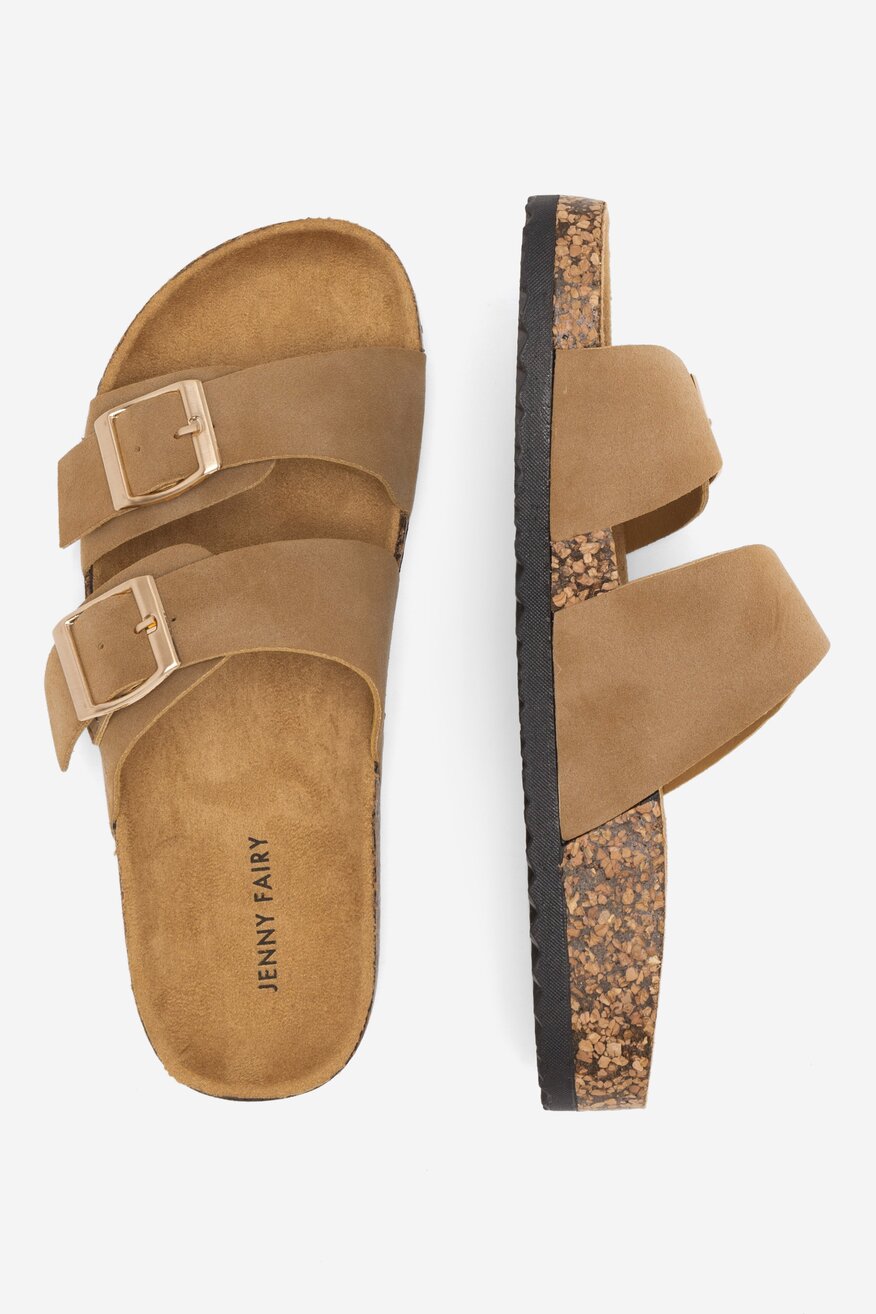 
                Jenny Fairy - Sandały brązowe - 5904862763620