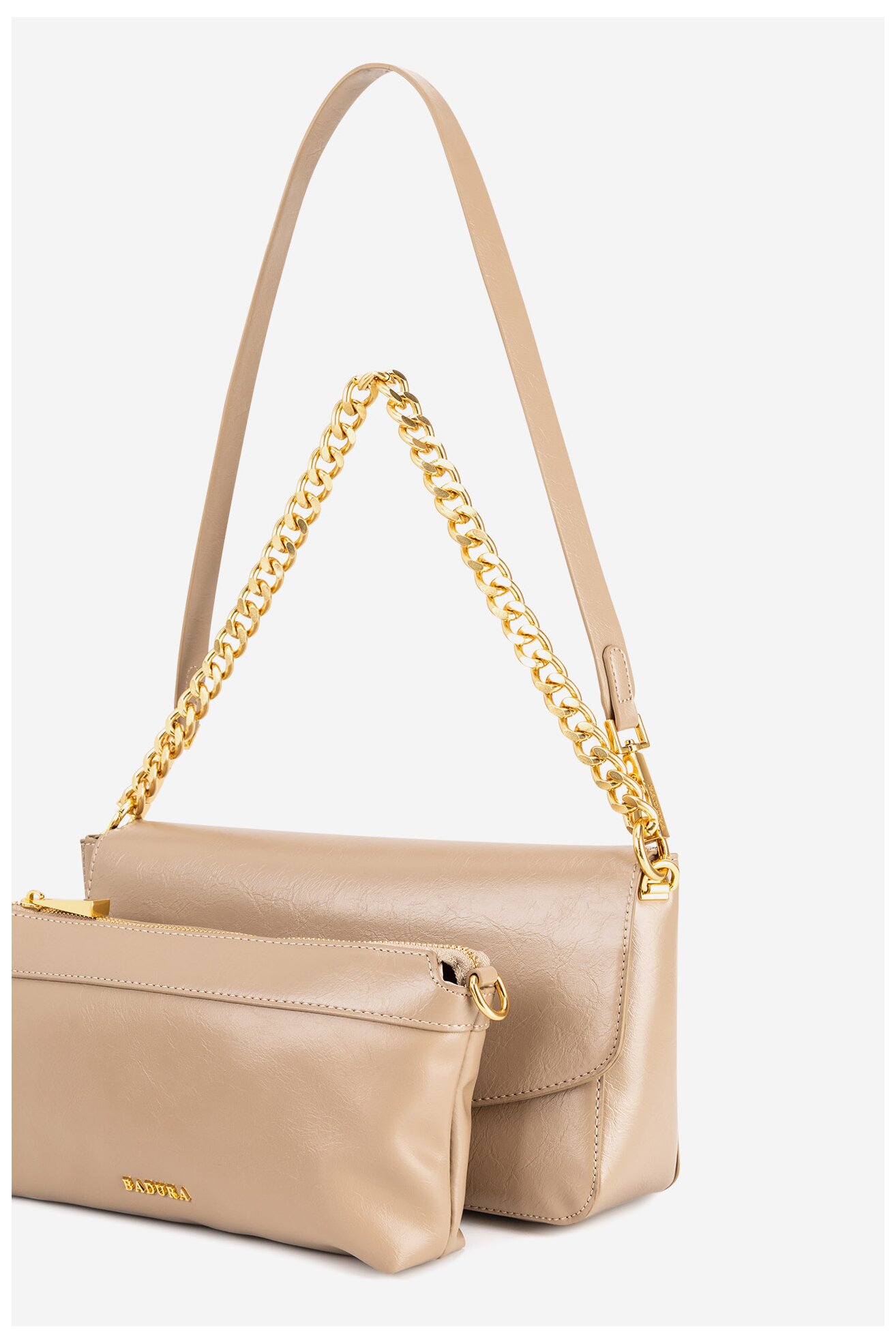 Torebka Badura BHA7241-BR Beżowy