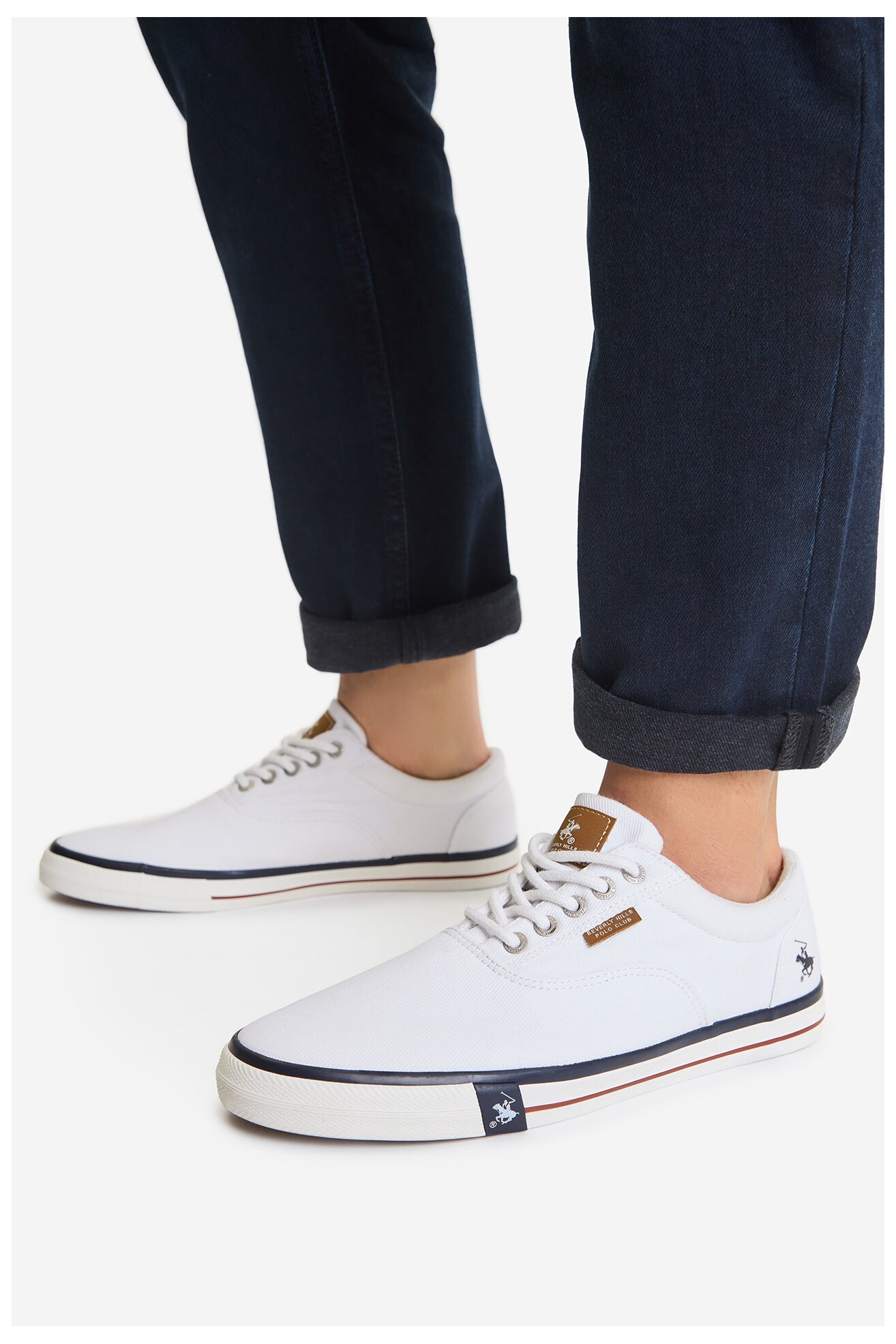 Trampki Beverly Hills Polo Club CWBEO-DALSTON-01 Biały