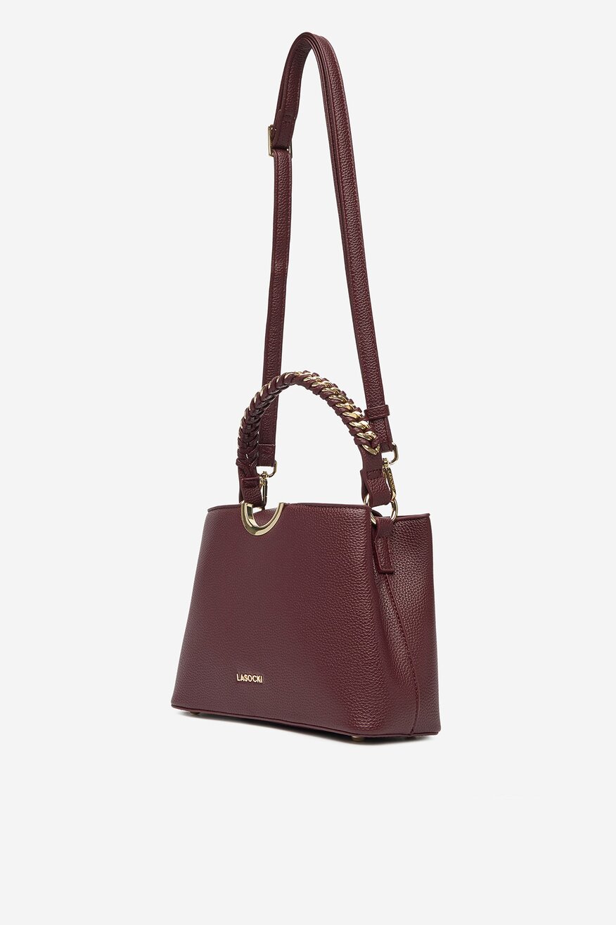 Kézitáska Lasocki BORDÓ - 5906751241394