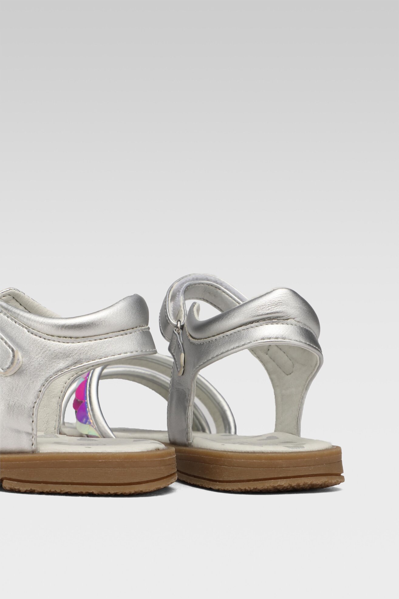 Sandały Nelli Blu CM200727-19 Srebrny