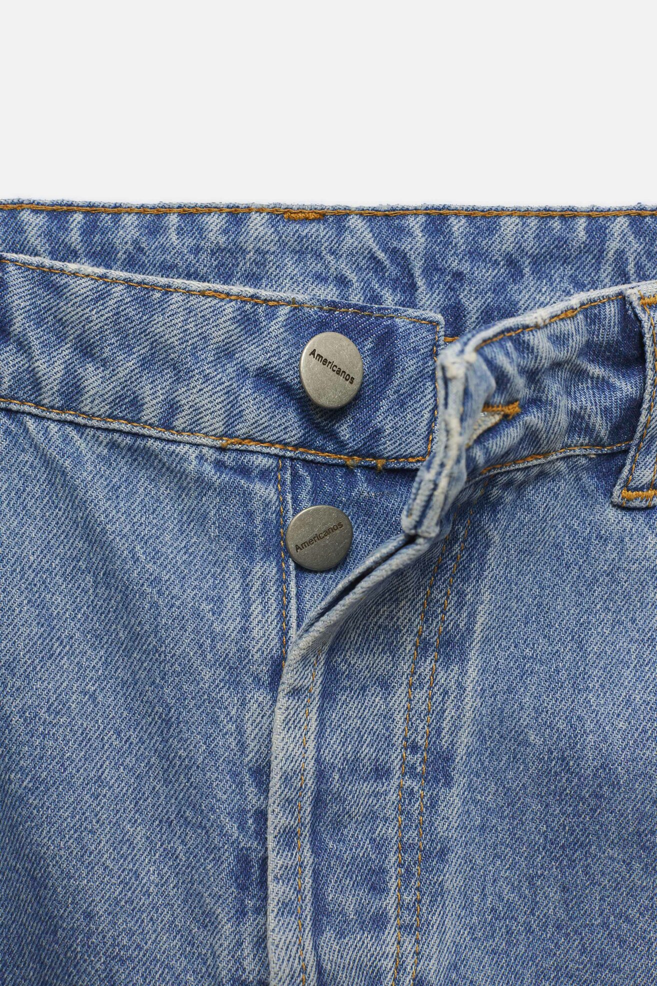 Spodnie jeansowe Americanos AM22SJU001 Niebieski