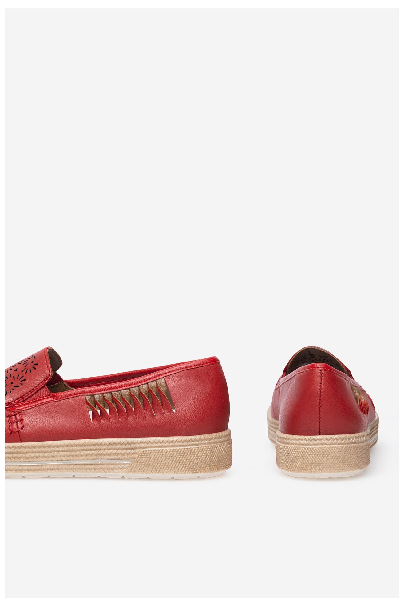 Pantofi casual Remonte D1F06-33 ROŞU