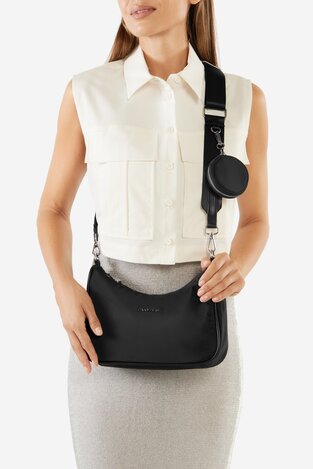 Сумка З Ремінцем Jenny Fairy JFR-B-016-06 ЧОРНИЙ