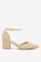 Pantofi cu toc Jenny ANGEL WS210702-10 BEJ