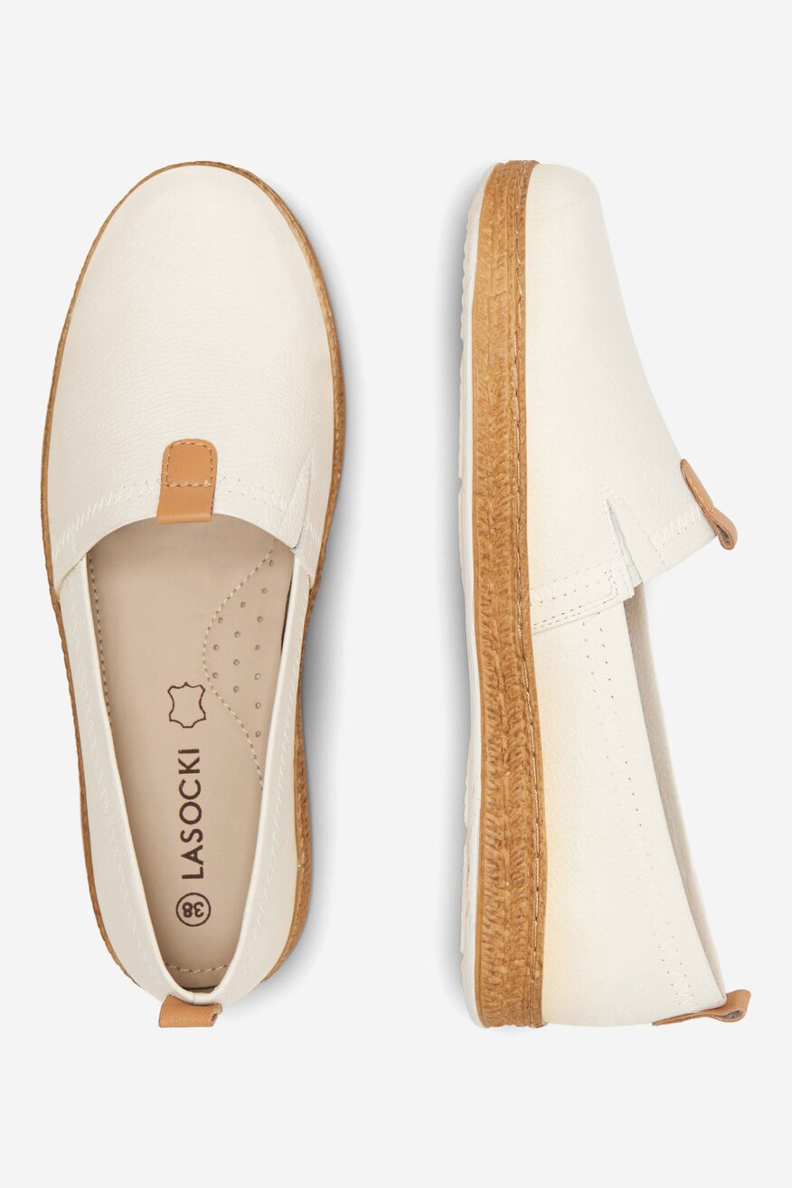 Lasocki - Espadryle skórzane - 5905588292098