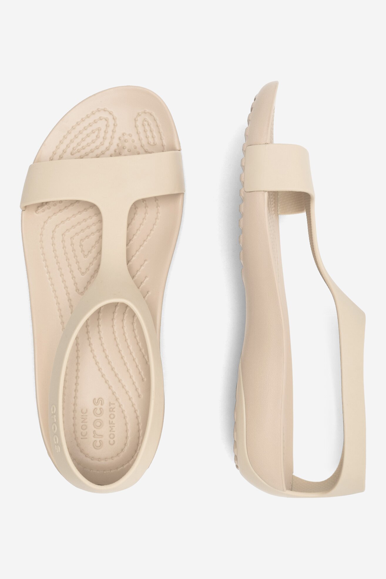 Sandały Crocs SERENA SANDAL 205469-212 Beżowy