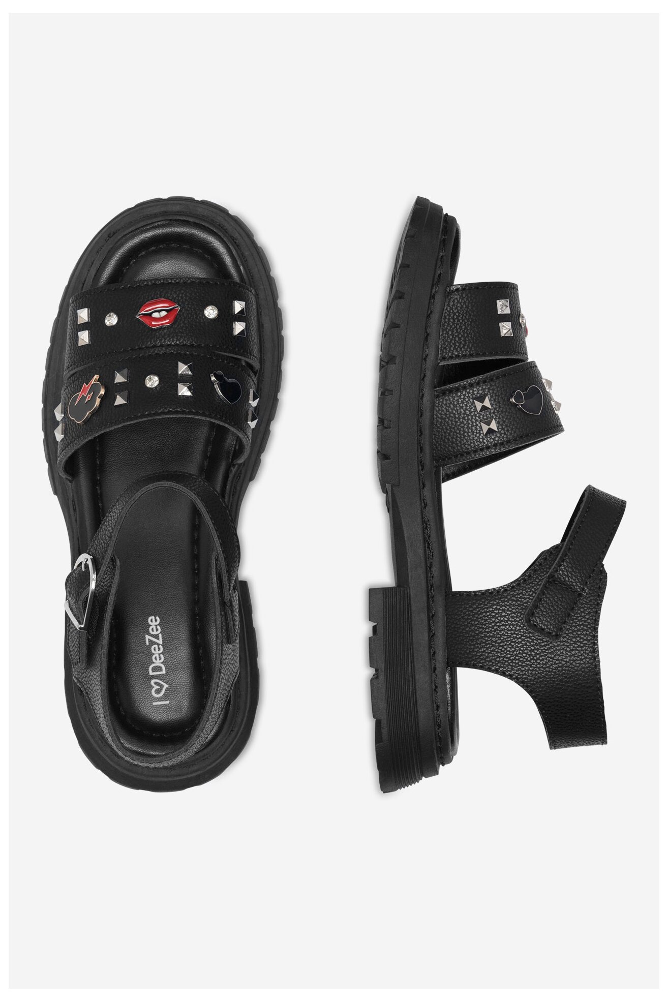 Sandały DeeZee CM230805-2 Czarny