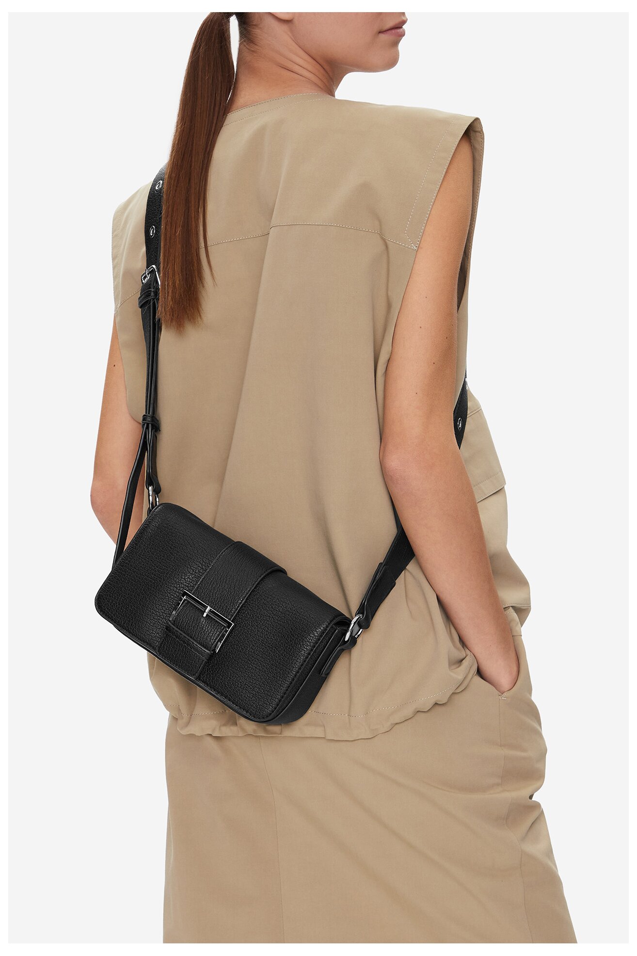 Сумка З Ремінцем DeeZee LA482-956-1A ЧОРНИЙ