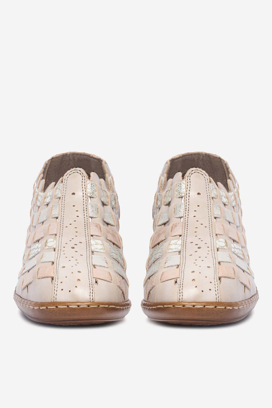 
                Rieker - Sandały skórzane - 5906751832899