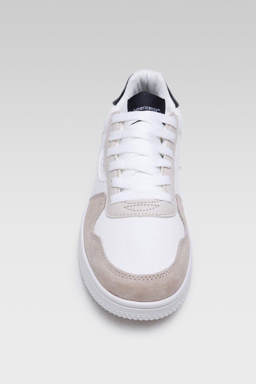 Americanos - Sneakersy pastelowe beżowe - 5904248441395