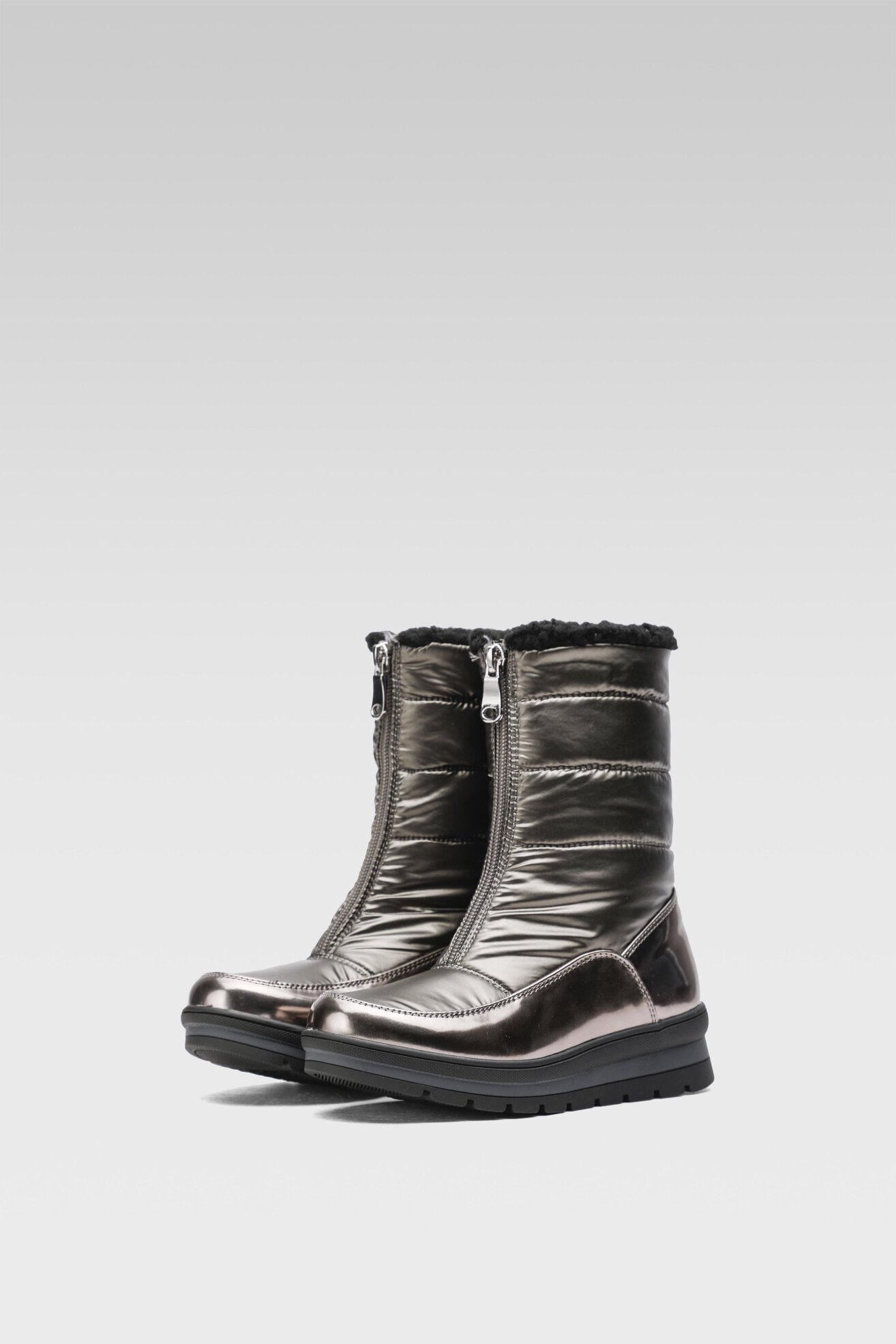 Trzewiki Nelli Blu CS5595-01 Stare srebro