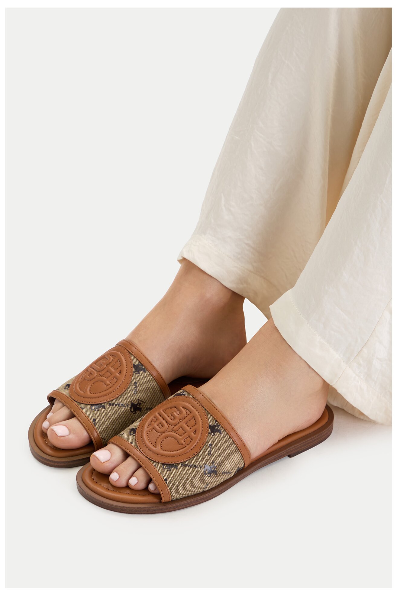 Шльопанець Beverly Hills Polo Club EO-HY6692-3 ВЕРБЛЮЖИЙ