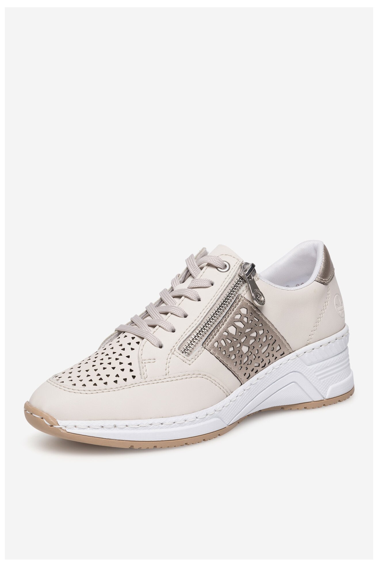 Sneakers Rieker N4344-60 Beżowy