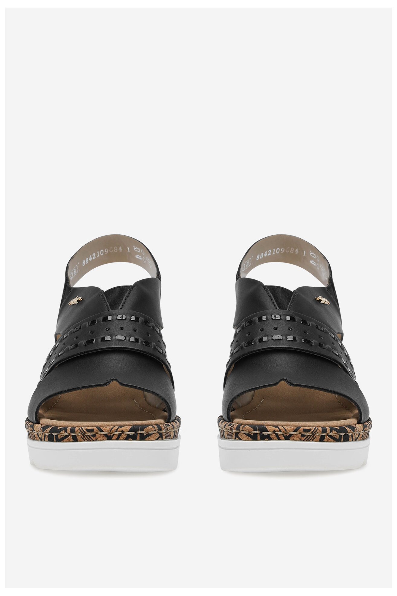 Sandały Rieker 67179-00 Czarny