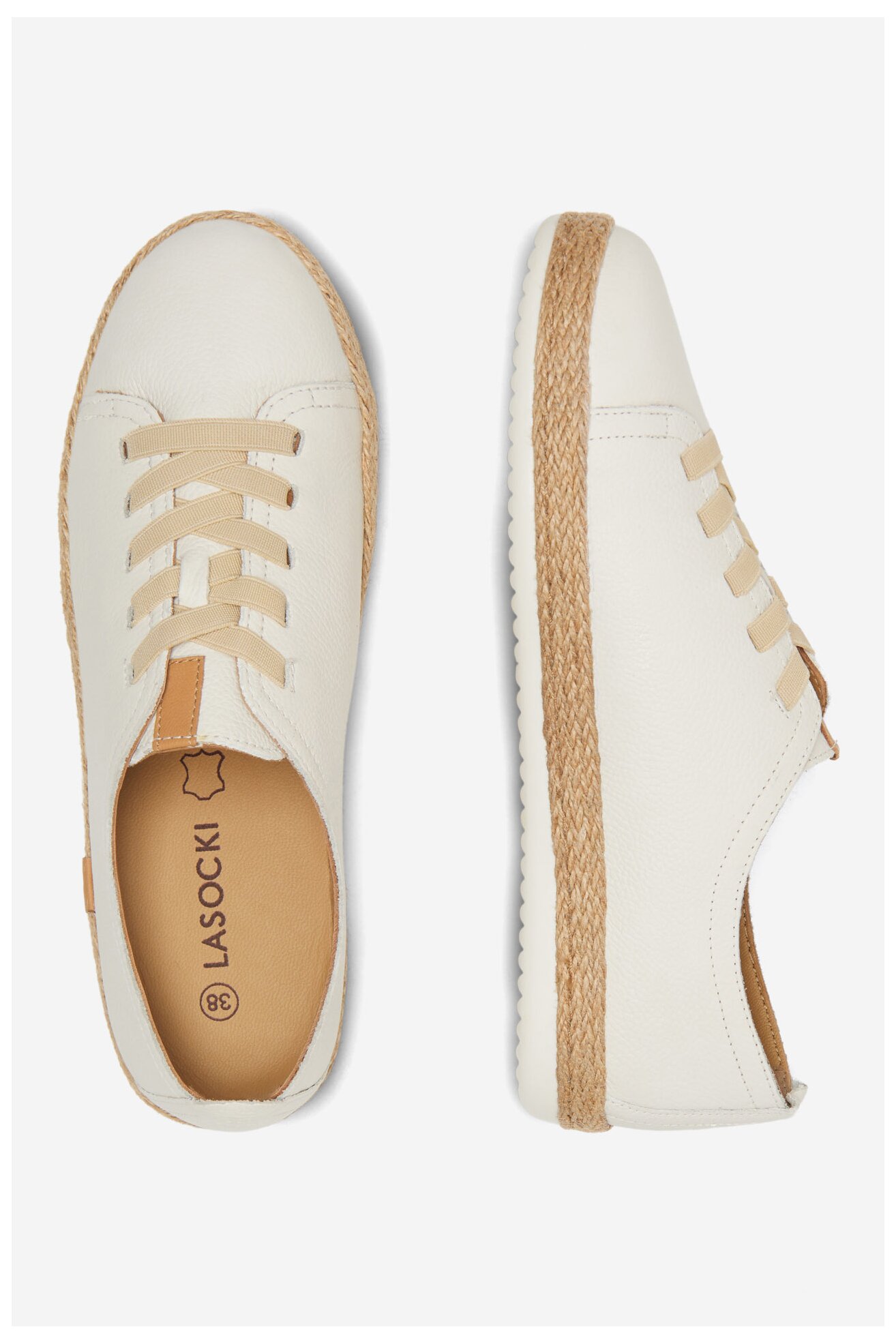 Espadrile Lasocki WI16-BENTA-01 ALB