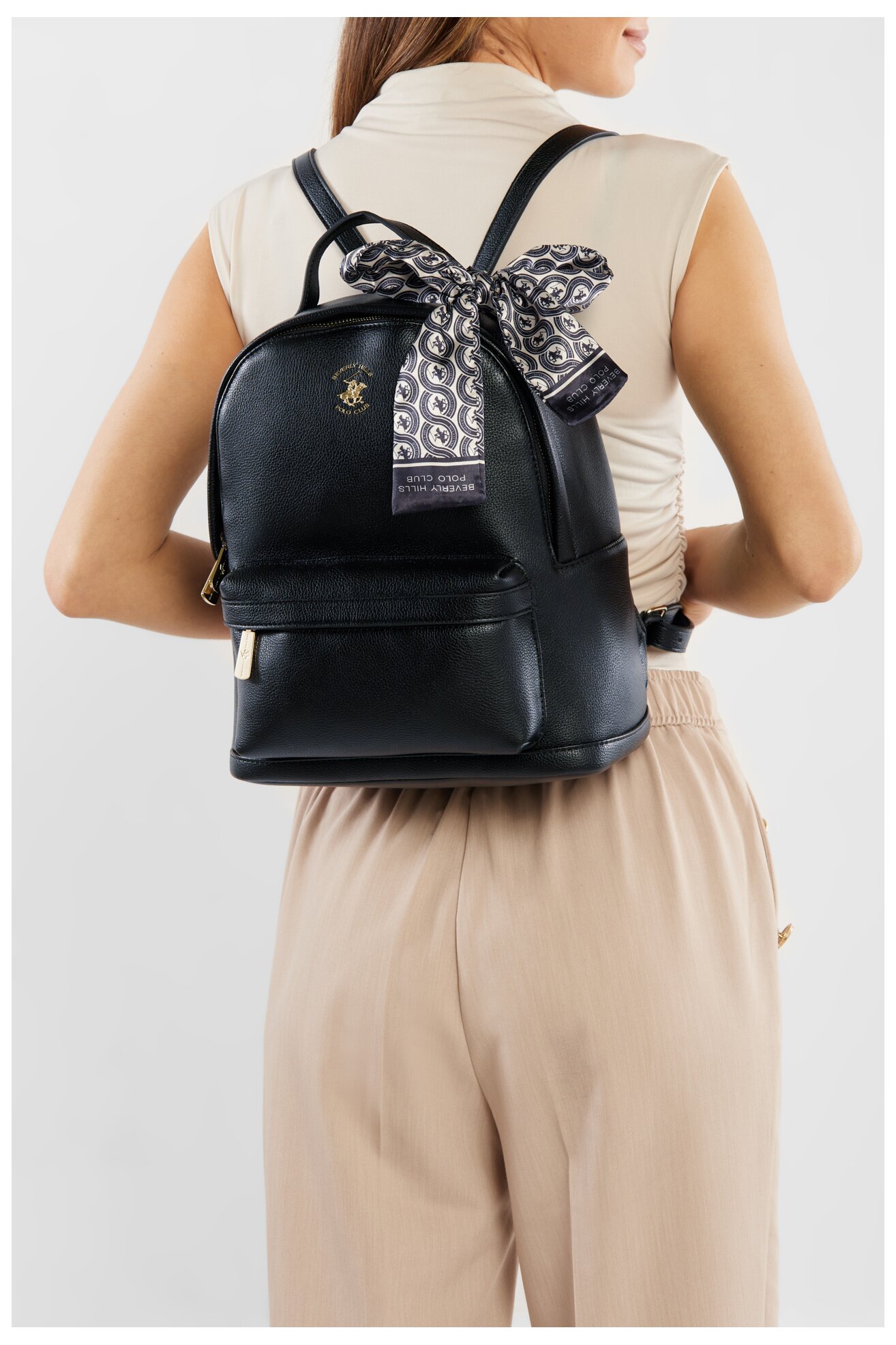 Plecak Beverly Hills Polo Club BHPC-W-006-CCC-05 Czarny