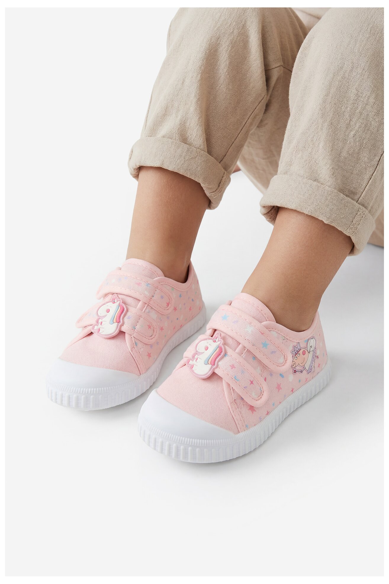 Platnena obuća PEPPA PIG CEO-CM-SS26-219PP ROZE