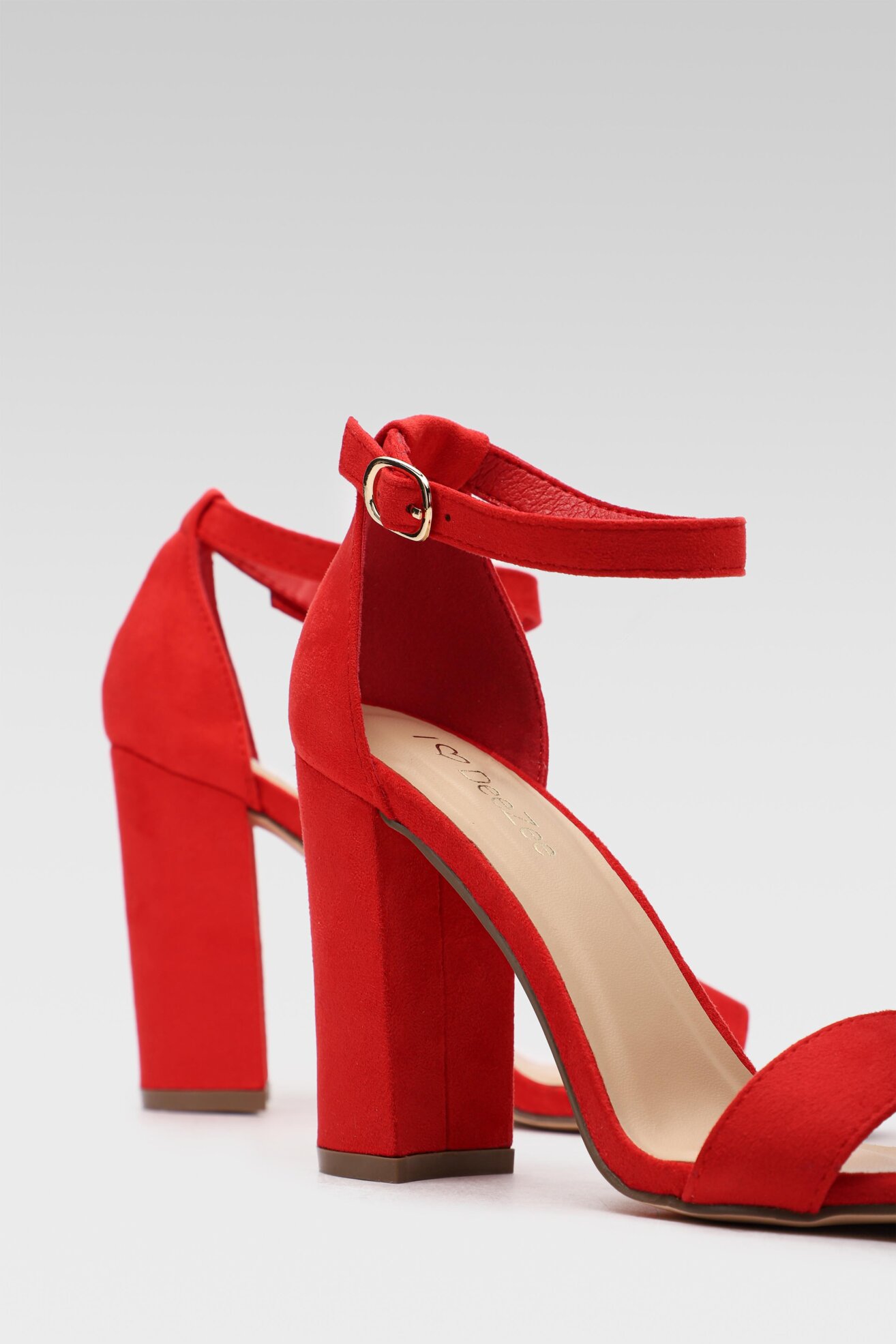 Sandały DeeZee WS18077-01 Czerwony