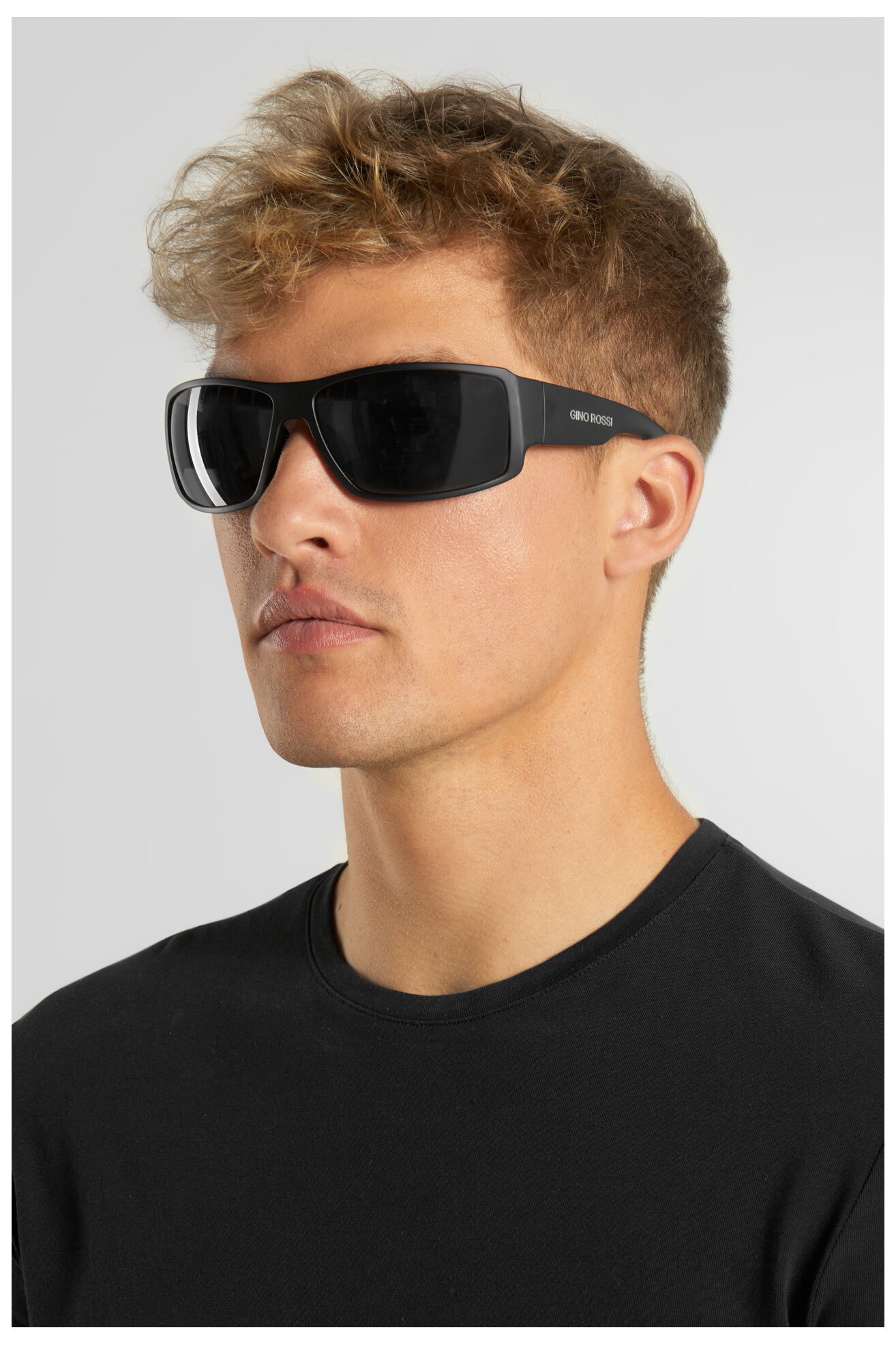 Мъжки слънчеви очила Gino Rossi LD91348 ЧЕРЕН