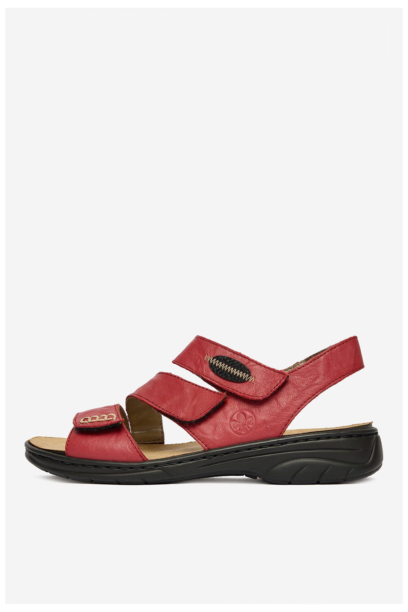 Sandały Rieker CEO-64573-33 Czerwony