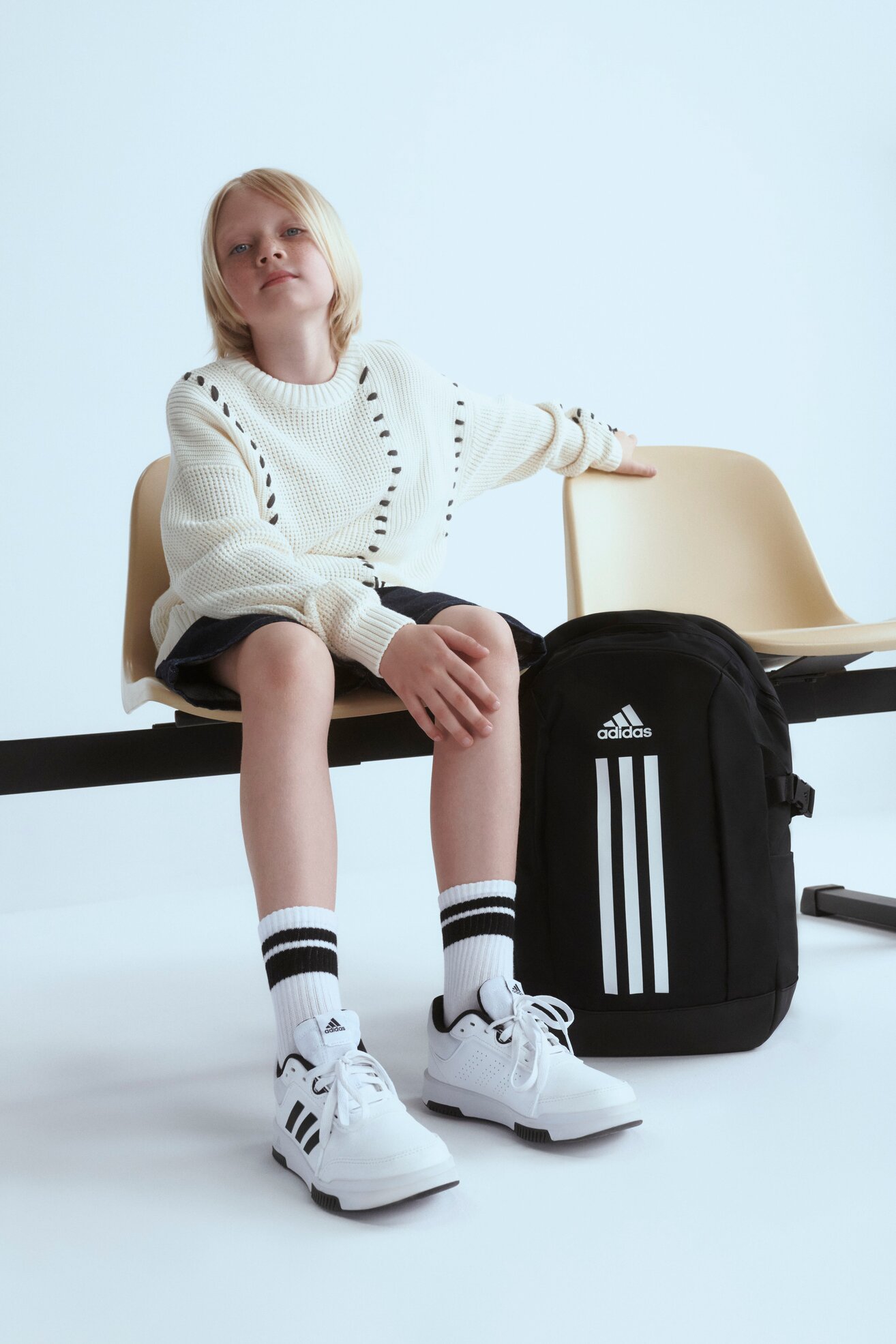 Obuwie sportowe adidas TENSAUR SPORT 2.0 K GW6422 WB Biały