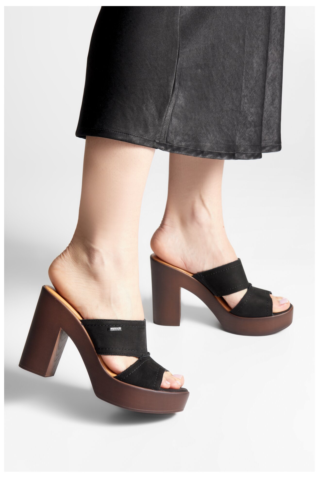 Klapki Lasocki BOLONIA EST-2026-02 Czarny