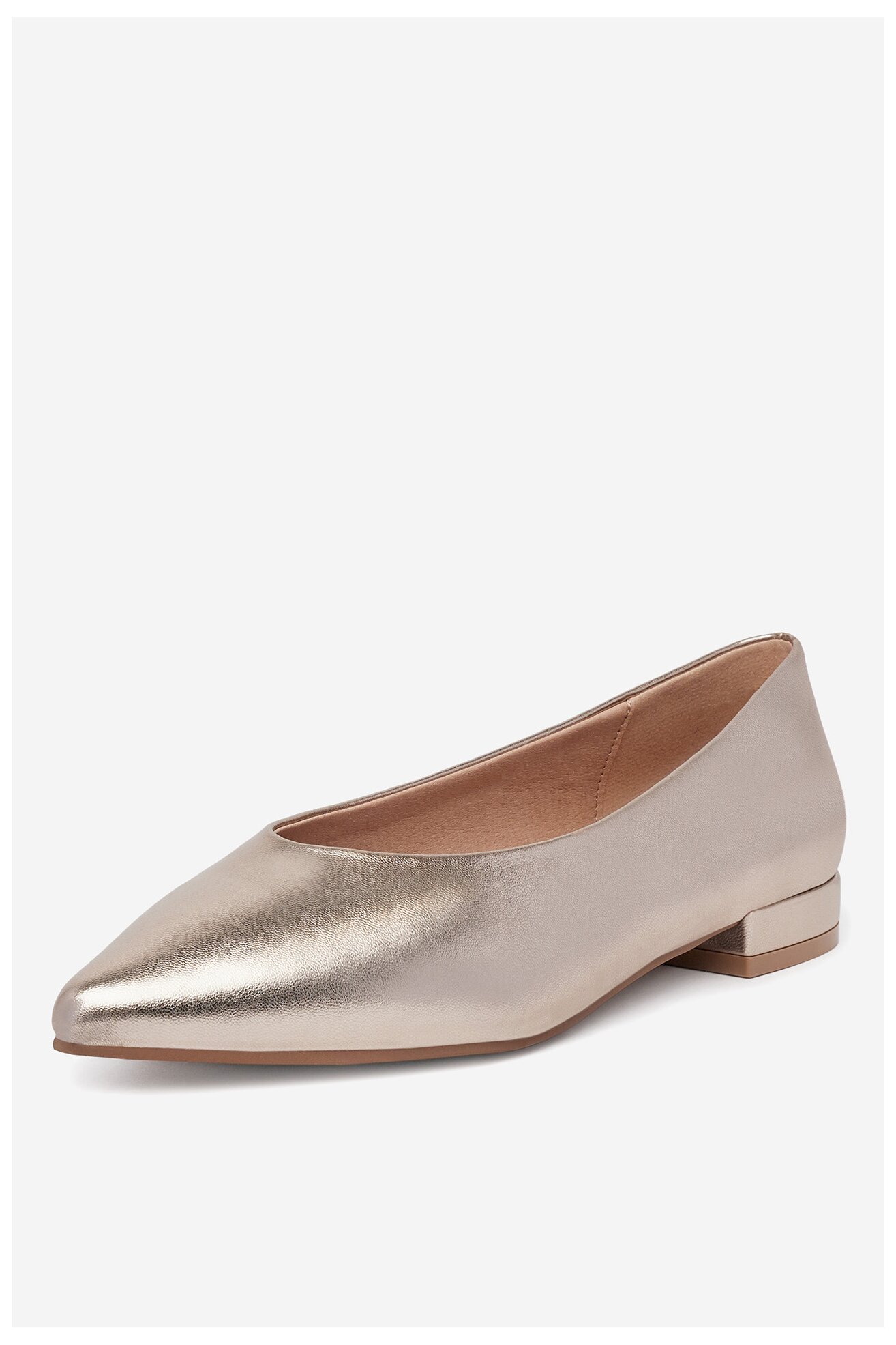 Baleriny Jenny WS20019-11 Złoty