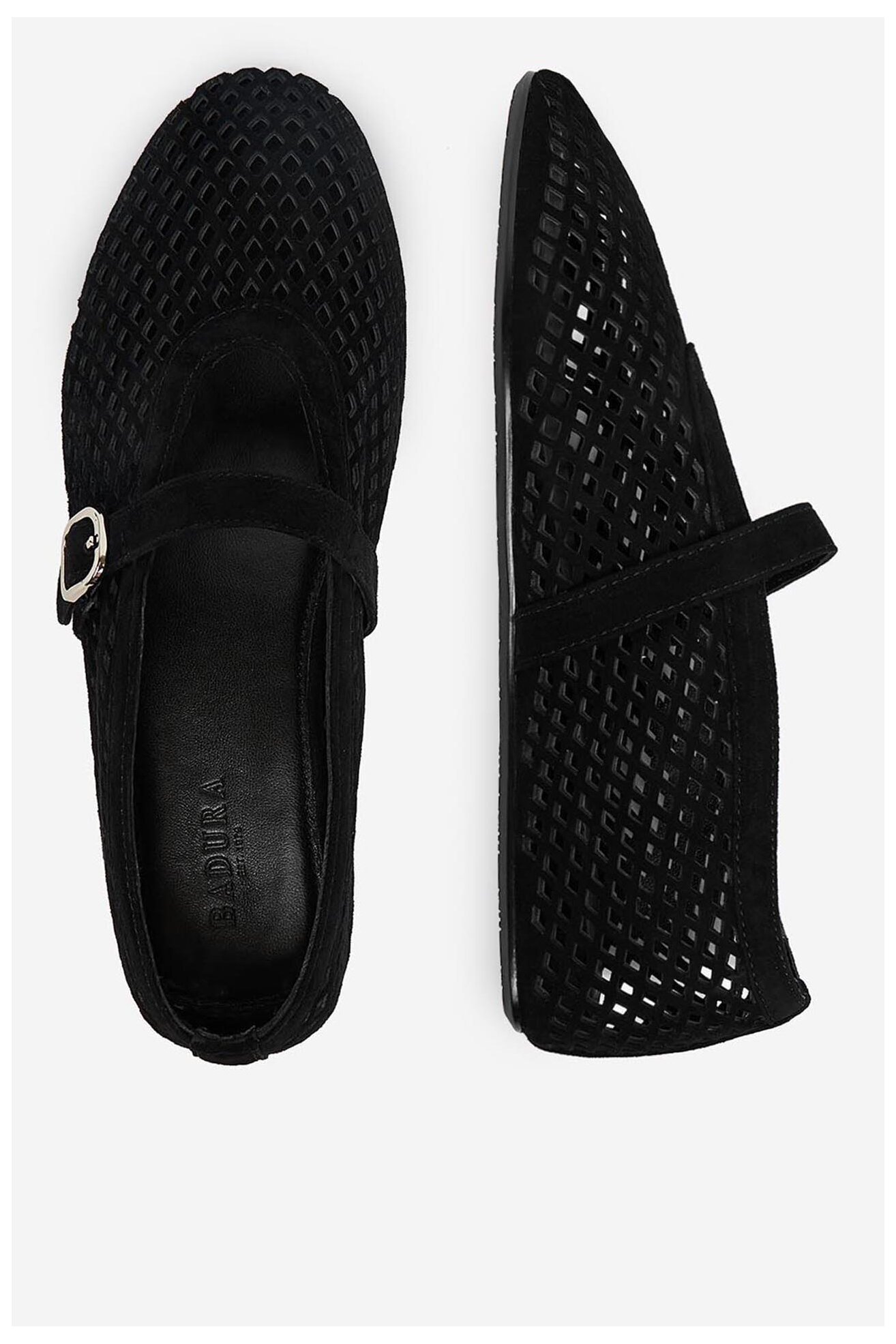 Baleriny Badura EO-AISHA-LT516-207 Czarny