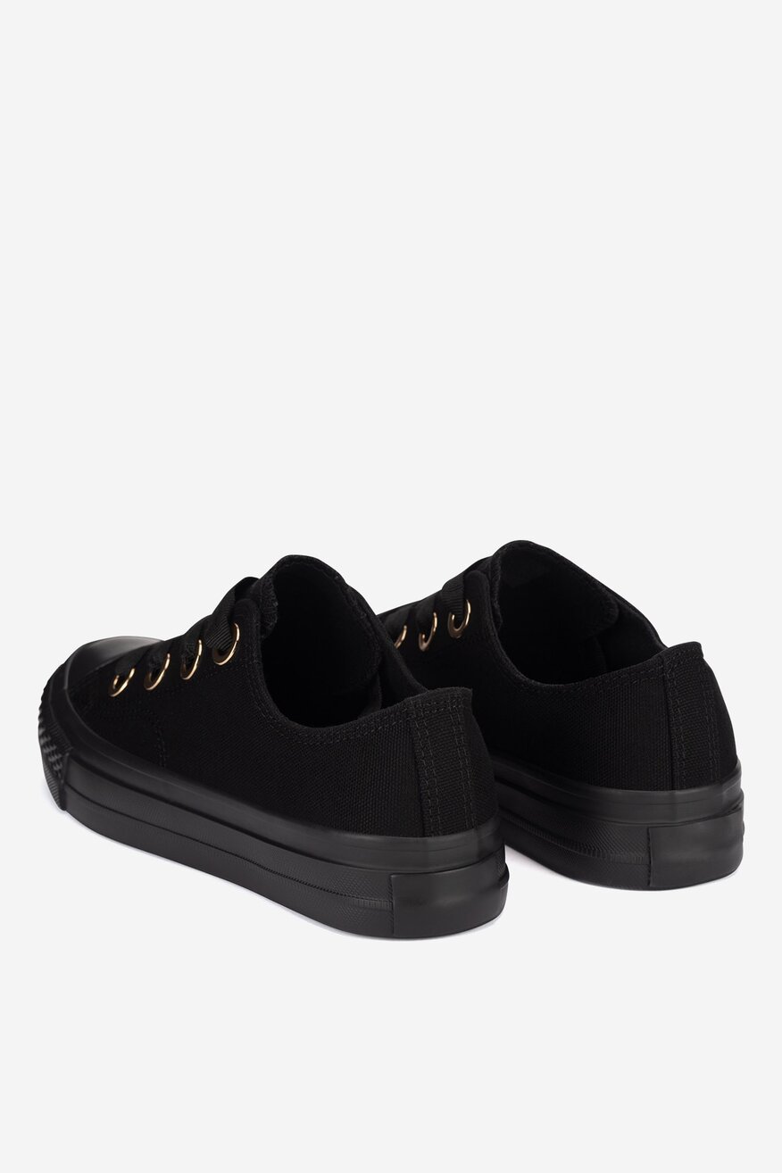 
                Vászoncipő Jenny Fairy FEKETE - 5905588793724