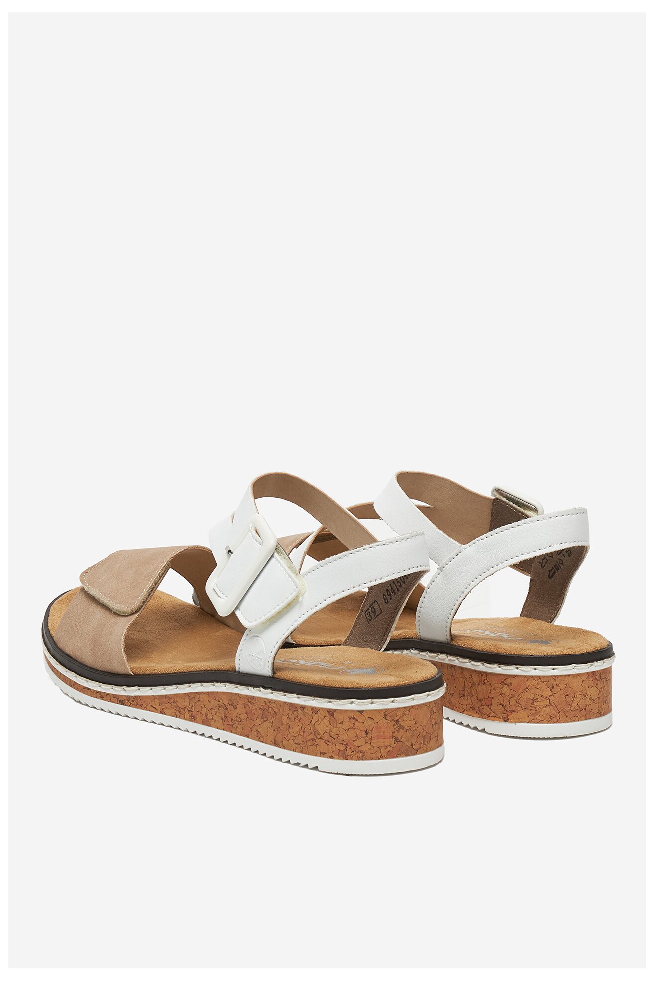 Sandały Rieker CEO-V3660-60 Biały