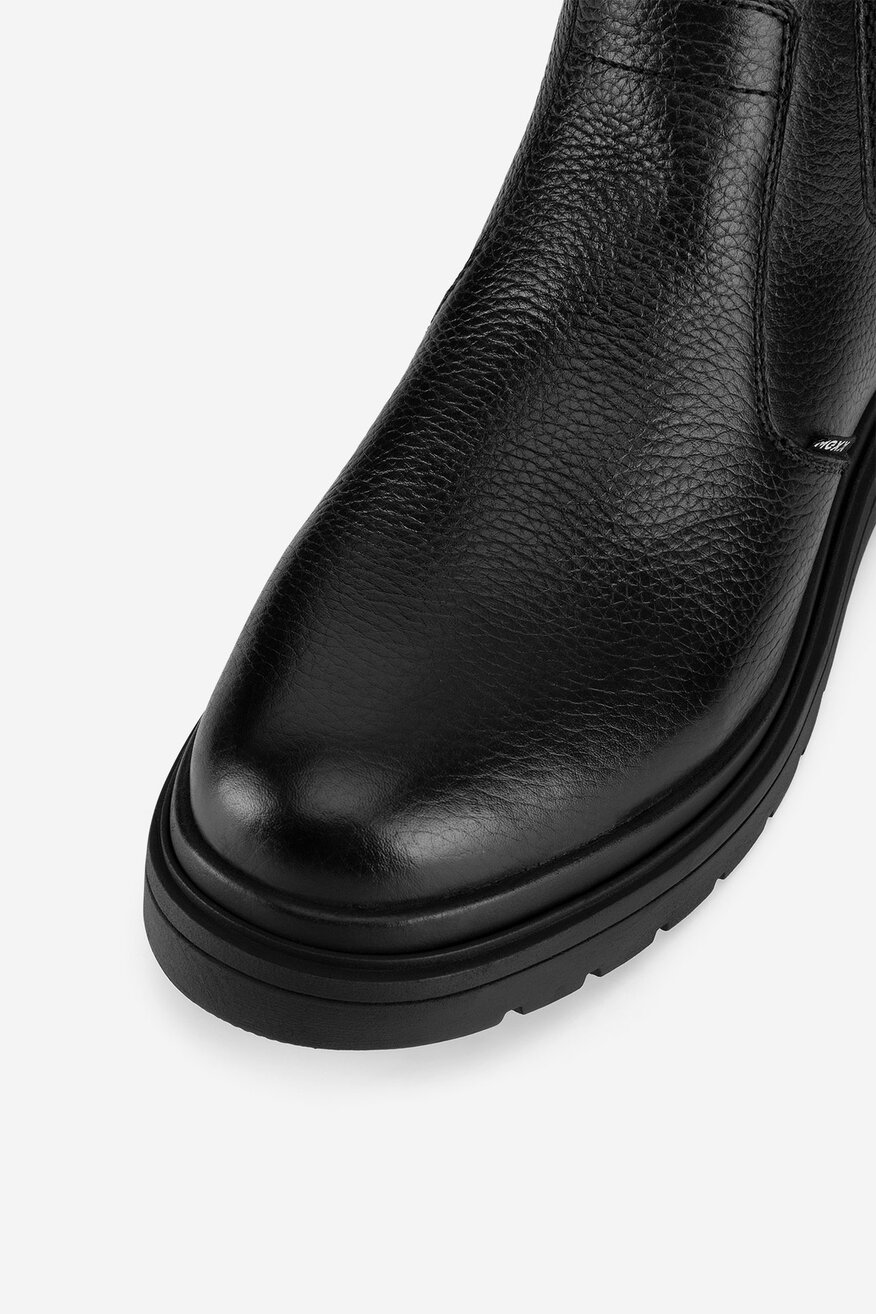 
                Mexx - Botki skórzane ocieplane - 5903419561658