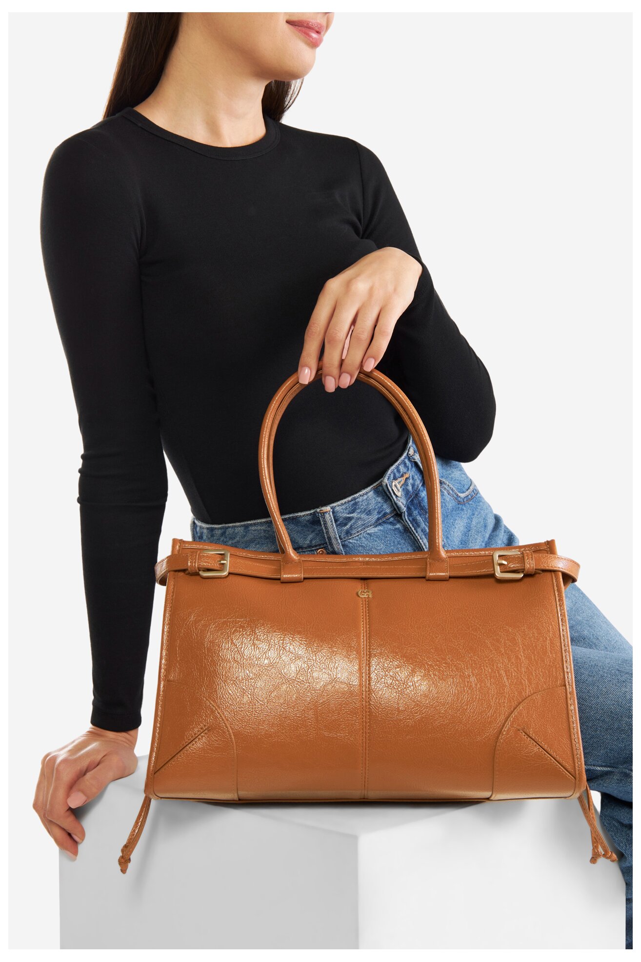 Kézitáska Gino Rossi WEN-200 CAMEL