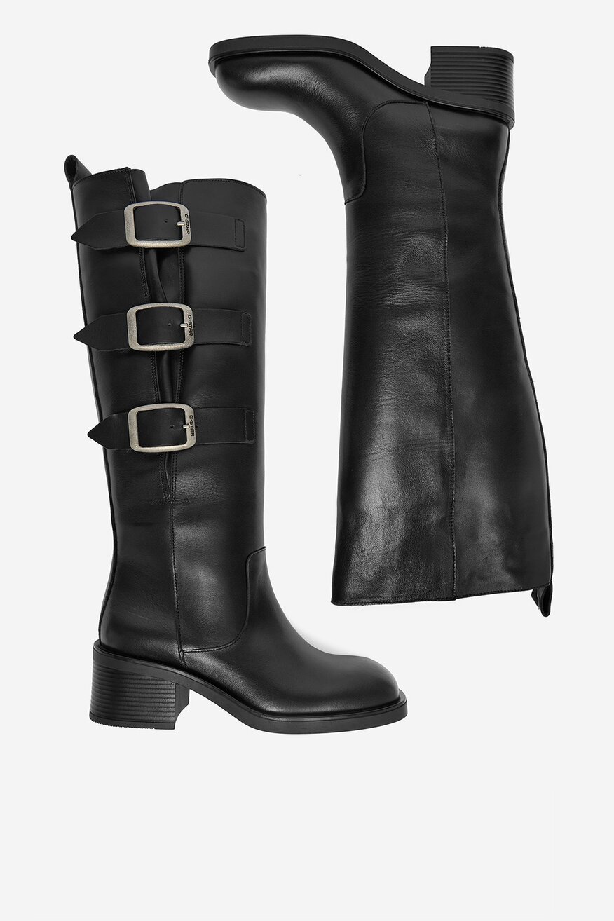 Kozaki G-STAR RAW EO-GUNES-4772-25 Czarny - 5906751462232