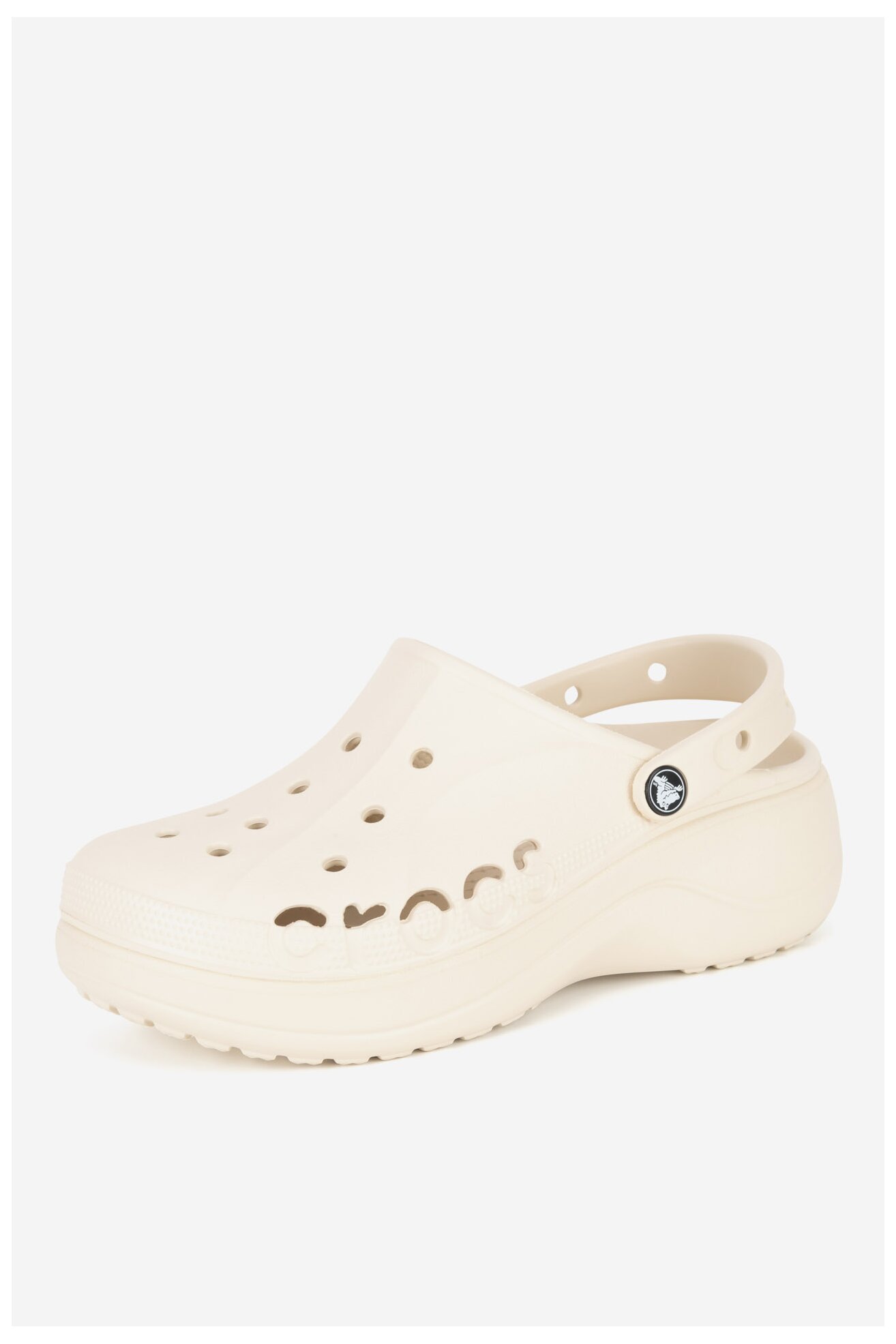 Uszodai papucs Crocs BAYA PLATFORM CLOG 208186-11S BÉZS