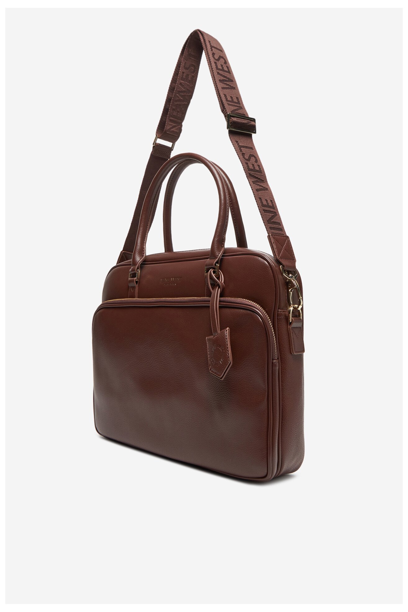 Kézitáska NINE WEST CEO-EMMA-LA482-2847 SÖTÉTBARNA