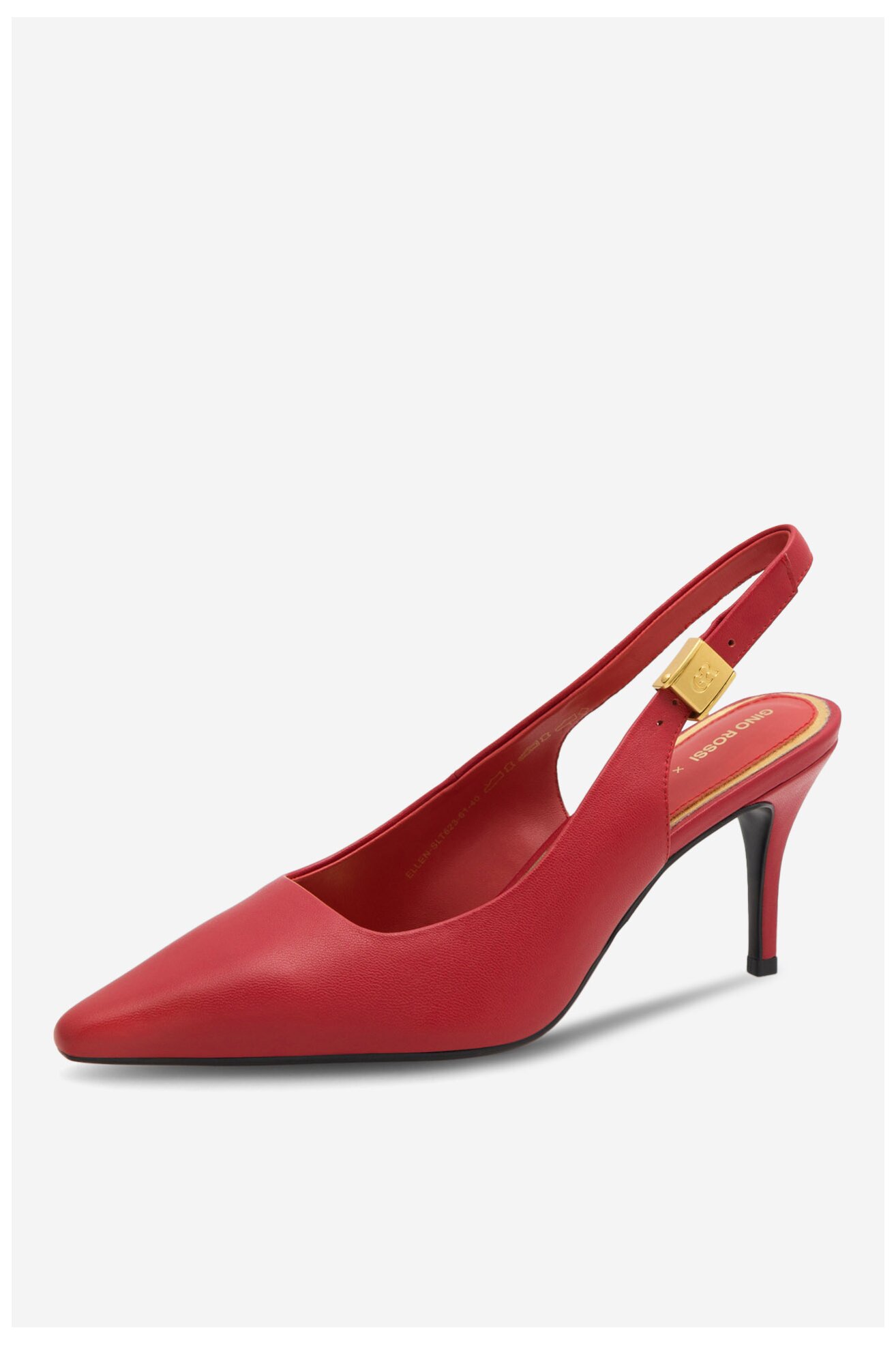 Czółenka Gino Rossi ELLEN-SLT623-61 Czerwony
