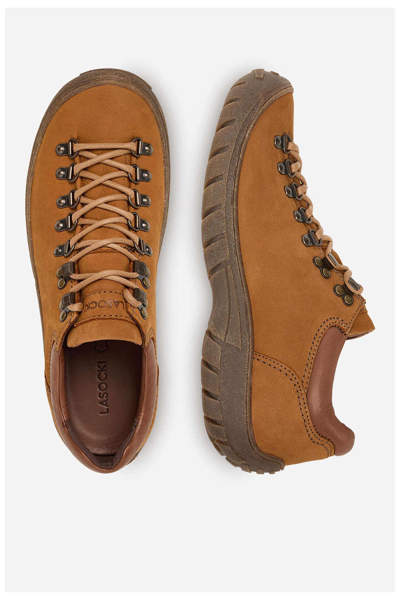 Półbuty Lasocki CEO-UZI-27 MB Miodowy