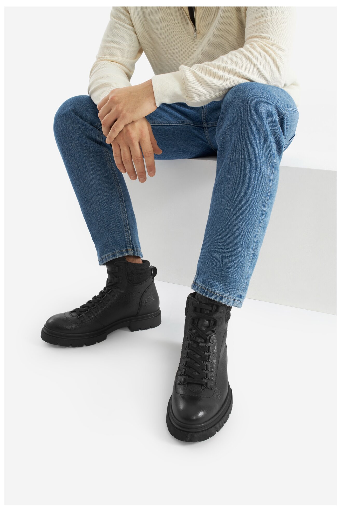 Duboke cipele Badura ZIBI-21 MI08 CRNA