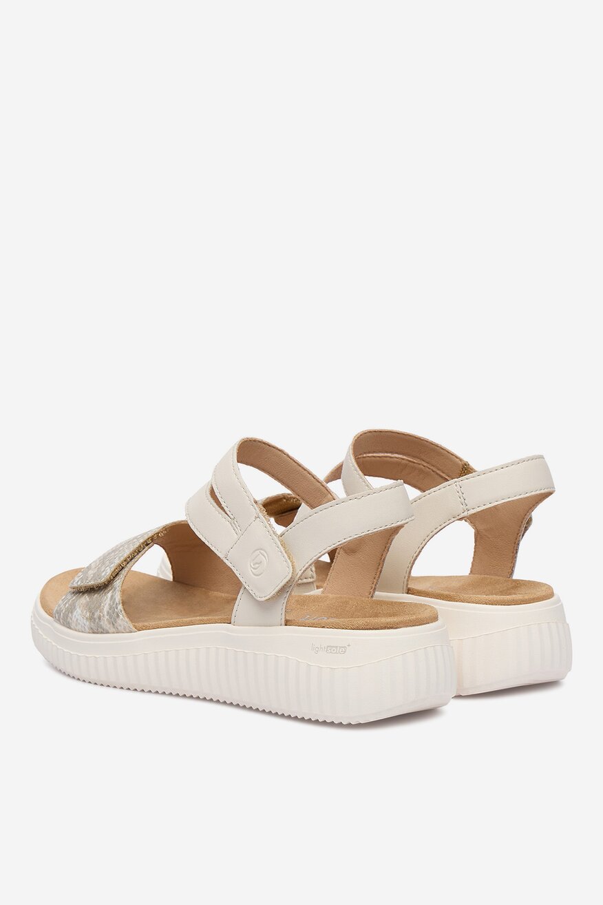 
                Remonte - Sandały skórzane - 5906751745694