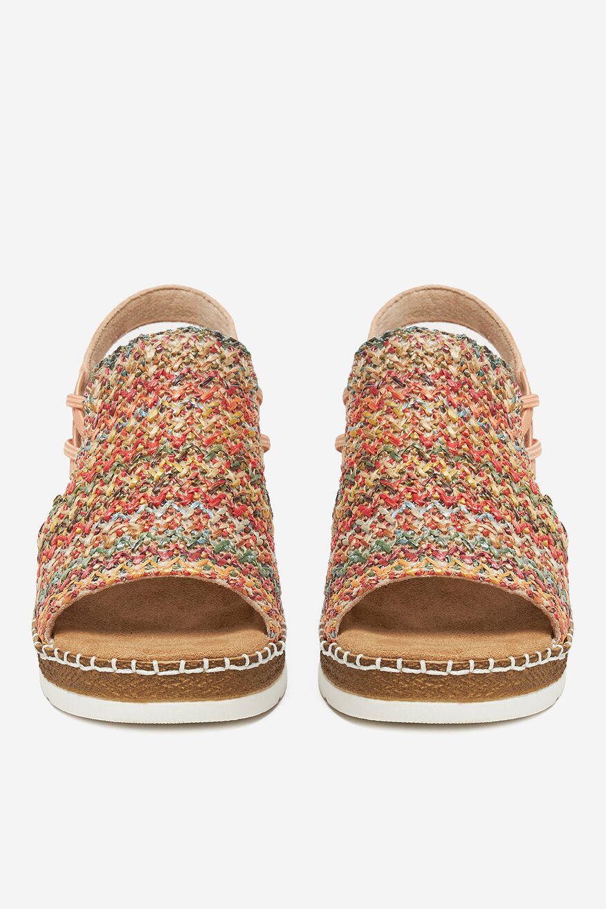 
                Rieker - Sandały na koturnie - 2230078425025