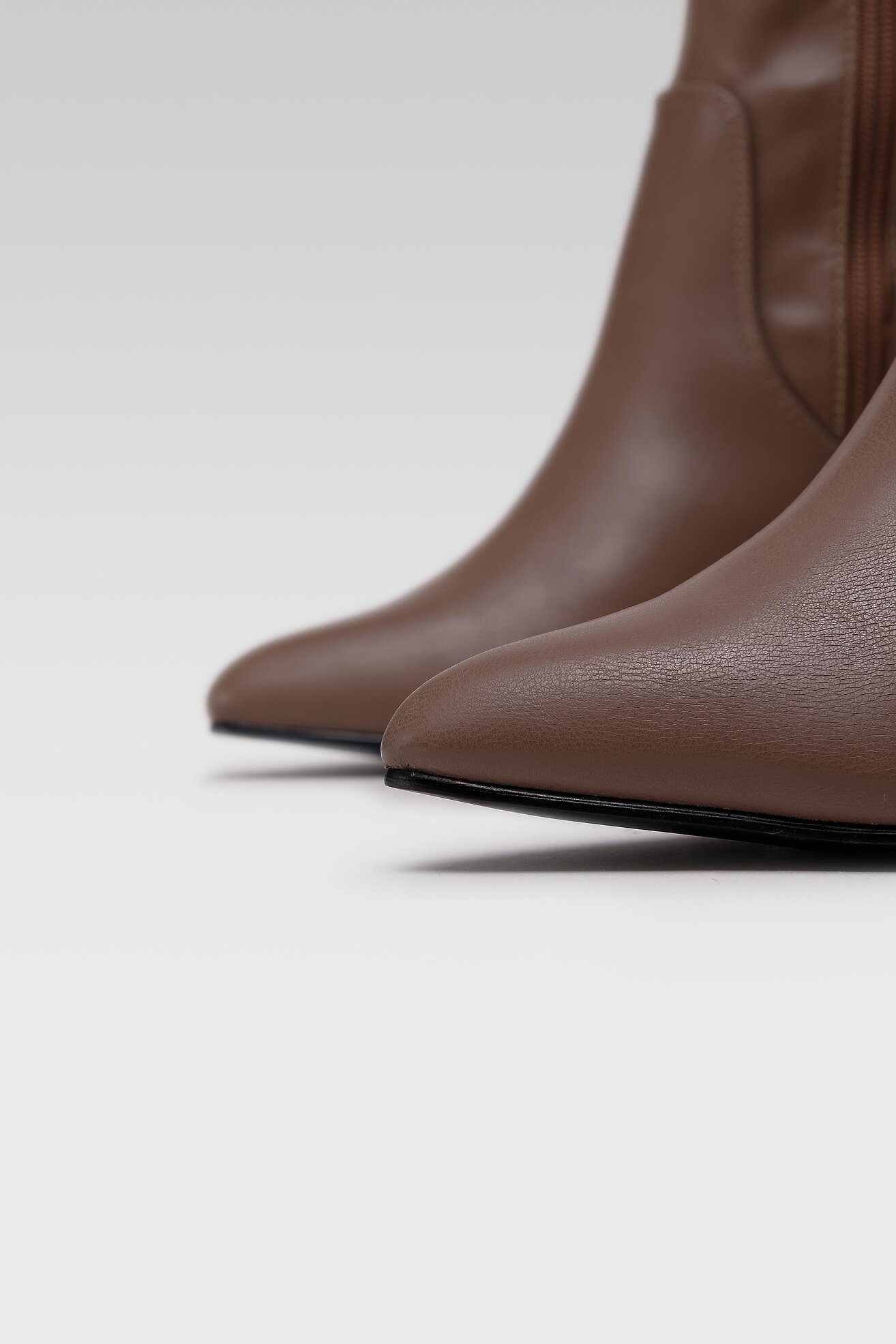 Kozaki DeeZee WYL2299-7 Beżowy ciemny