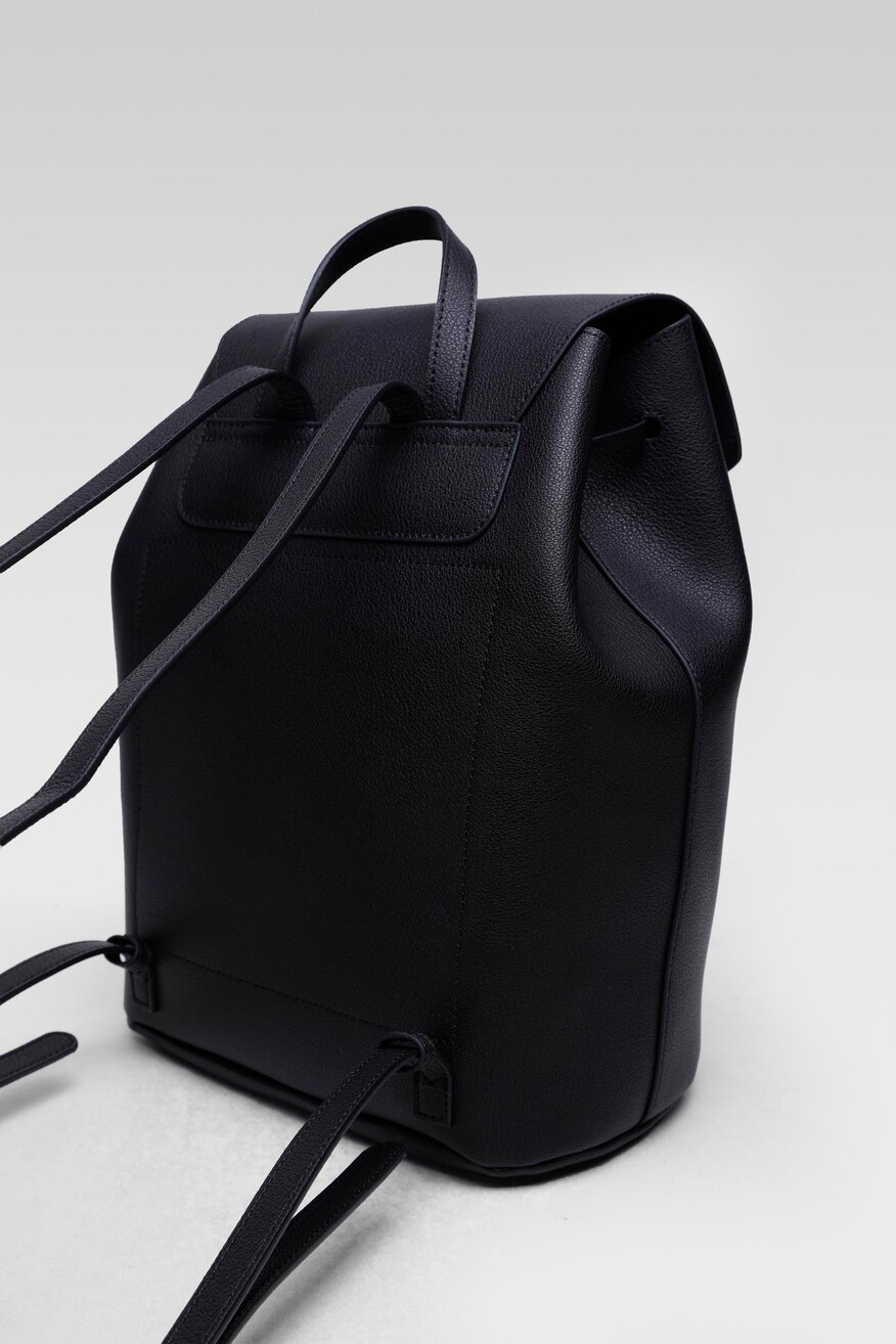 Gino Rossi - Plecak skórzany czarny - 5904248530594