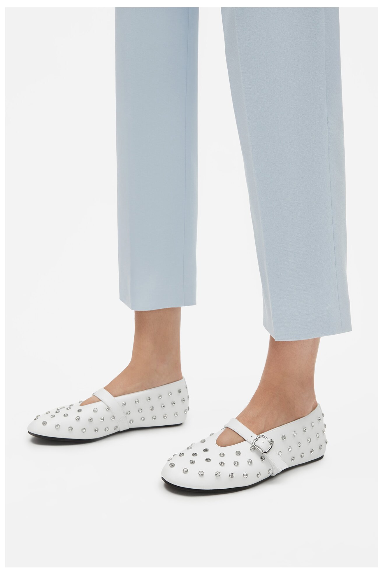 Baleríny Badura NASTU-D005-68-5 BÍLÁ