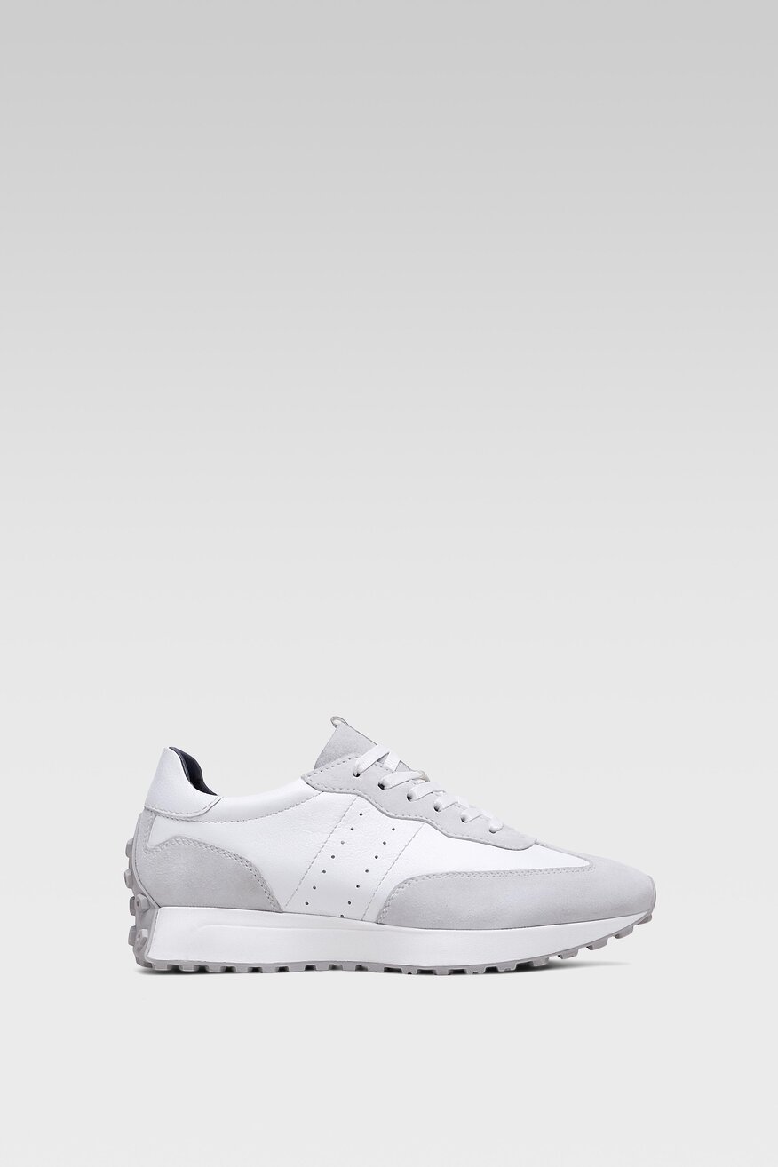 
                Togoshi - Skórzane sneakersy pastelowe - 5904248452766