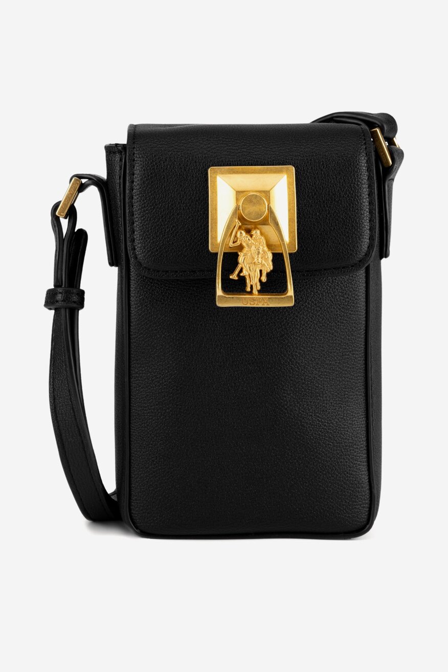 Дамска чанта U.S. POLO ASSN. ЧЕРЕН - 5905588971092