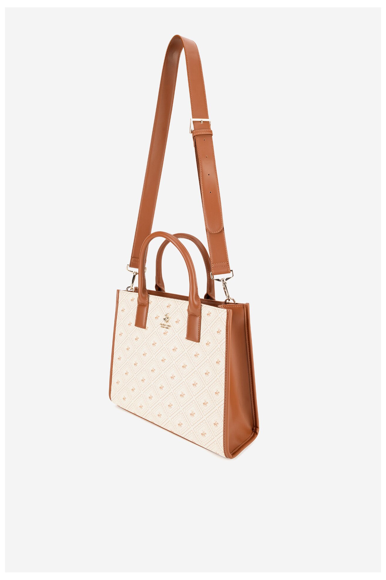 Torebka Beverly Hills Polo Club BHPC-S-004-07 Beżowy